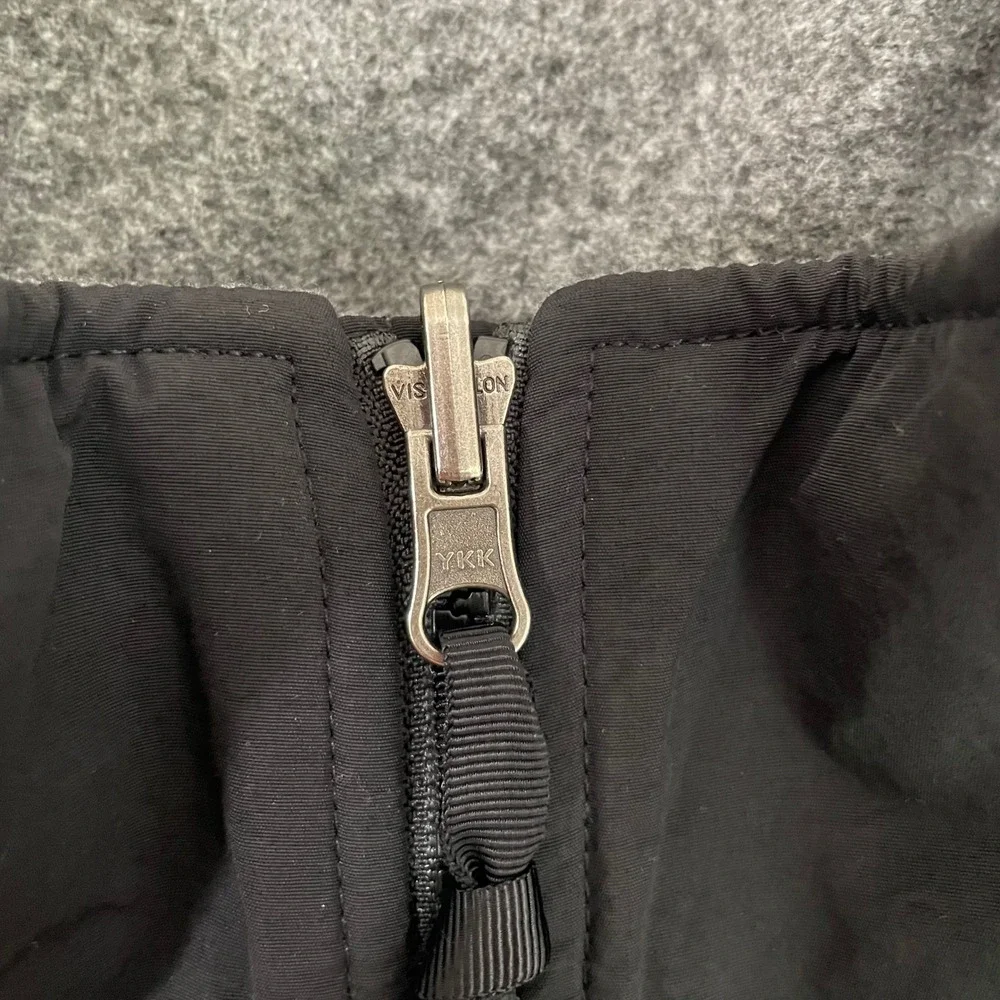 The North Face Denali Jacket Mens XXL Gray Black Colorblock Zip Up Outdoor